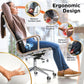 BLACK+DECKER Cooling Gel Lumbar Memory Foam Cushion – Ergonomic Back Support Travel Pillow with Ventilated Mesh, Adjustable Strap, Slow Rebound Memory Foam, Washable Cover