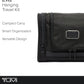 TUMI - Alpha Hanging Travel Kit - Toiletries and Cosmetics Organizer - Travel Essentials Bag with Hooks & Pockets - Black