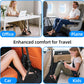 Airplane Foot Hammock for Plane Travel,Foot Sling Swing Rest for Airplane Travel,Plane Foot Hammock and Leg Rest for Long Air Flight,Feet Hammock Footrest and Leg Sling for Long Air Flights.