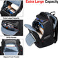 KROSER Travel Laptop Backpack 17.3 Inch XL Computer Backpack with Hard Shell Saferoom RFID Pockets Water-Repellent Business College Daypack Stylish Bag for Men/Women-Black Grey - Roamly