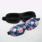 Bucky 40 Blinks No Pressure Eye Mask for Travel & Sleep, Midnight Floral, One Size