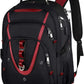18.4 Inch Laptops Backpack, 55-60L Extra Large Travel Laptop Backpack with USB Charging Port, TSA Friendly Flight Approved and RFID Anti-Theft Pocket, Water Resistant Suiltable for Large Gaming Laptop