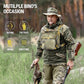 OCKLILY Binocular Harness Chest Pack - Lightweight Binocular Case with Rangefinder Pouch & Waterproof Rain Cover - for Hunting, Birdwatching, and Hiking