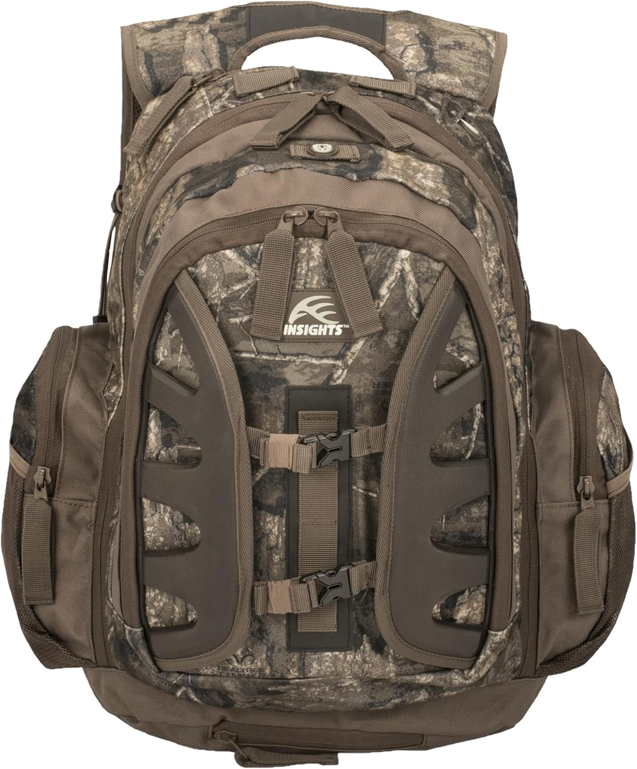 Insights Hunting by frogg toggs - The Element, Heavy Duty 1,831 Cubic Inch Hiking Fishing Camping Hunting Backpack, Realtree Timber - Roamly