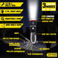 ZeroDark Pocket Knife Flashlight Multitool Emergency Car Kit with Car Window Breaker Seatbelt Cutter - 10-in-1 Car Escape Tool with Swiss Army Knife, Batteries Included