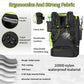 BLISSWILL Large Fishing Backpack with Cooler for 3 Tackle Boxes - Fishing Bag with Rod Holders for Camping and Hiking