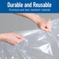 10 Pack Jumbo Vacuum Storage Bags for Comforters, Blankets & Clothes – Jumbo Vacuum Sealed Compression Bags with Hand Pump – Space Saver Storage Bags for Bedding, Moving, Travel & Organization