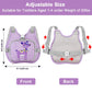 Accmor Toddler Harness Leash, Cute Deer Kids Harness + Anti Lost Wrist Link, Collapsible Child Leash for Outdoor Travel, Portable Baby Walking Harness Protector Wristband Strap for Baby Girls