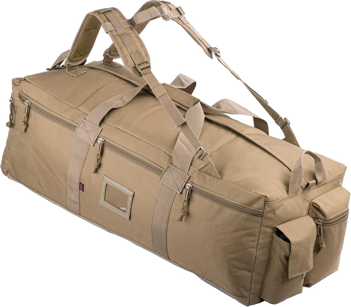 Large Military Duffle Bag Tactical Gear Load Out Bag Deployment Cargo Bag Travel Sports Equipment Duffel Luggage Bag with Backpack Straps 90L - Roamly