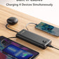 VEEKTOMX Portable Charger with Built-in Cables 30000mAh Power Bank for iPhone 22.5W Fast Charging USB C Battery Pack Travel Essentials Powerbank Compatible with iPhone, Android, etc(1 Pack)