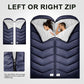 Sleeping Bags for Adults Cold Weather,Portable, Waterproof,Lightweight Camping Sleeping Bag for Tall Girls Boys with Compression Sack for Warm Camping, Hiking, Outdoor & Indoor