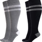 Momcozy Compression Socks for Women Wide Calf, 15-20mmHg Knee High Support Socks for Pregnancy, Nurses, Travel, Flying