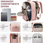 LOVEVOOK 50L Travel Backpack for Women & Men, Airline Approved Carry On Luggage with 3 Packing Cubes, TSA Overnight Bags, Waterproof Personal Item Bag, Weekender Essentials Backpacks fits 17" Laptop