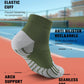 Compression Sport Running Socks: Athletic Socks for Men Women with Cushion,3 Pairs Work Hiking Basketball Ankle Socks
