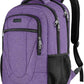 BIKROD Backpack for Men Women, Backpacks for School Teen Boys, Business Anti Theft Slim Sturdy Back Pack, Adult Computer Bag Gift 15.6 IN Laptop, Purple