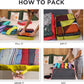 Large Packing Cubes for Travel - 5pc Packing Cubes for Suitcases - Lightweight Luggage Organizer Bags - Roamly