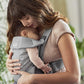 BabyBjörn Baby Carrier Mini, Gray, 3D Mesh | Newborn Carrier (7-25 lbs), Ergonomic, Easy-to-Use
