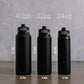 ZULU Powerfill Pro 24oz Stainless Steel Water Bottle with Quick Fill Lid, Triple Walled Vacuum Insulated Metal, Leak Proof Locking Lid, Sip and Chug, Reusable BPA Free, High Tide - Roamly