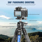 Carbon Fiber Tripod for Camera with 360° Panoramic Ball Head, 67" Compact Lightweight Travel Tripod for DSLR Video Camcorder, Max Load 10kg/22lbs