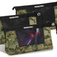 WORKPRO 12" Tool Pouches with Zipper, Heavy-Duty Small Tool Bag, Utility Small Tool Pouch for Tool Organizers and Storage, Mini Tool Bag, 3 Pack, Camo