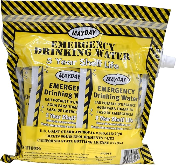 Mayday 13040 Deluxe 4-Person Emergency Honey Bucket Kit – Portable Toilet Survival Bucket with Food, Water, First Aid, Radio & Tools for Home, Work, Auto & Disaster Preparedness