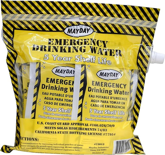 Mayday 13040 Deluxe 4-Person Emergency Honey Bucket Kit – Portable Toilet Survival Bucket with Food, Water, First Aid, Radio & Tools for Home, Work, Auto & Disaster Preparedness