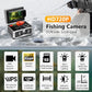 Underwater Fishing Camera FishPRO® HD720P - w/DVR-External 32GB Card, 7'' Ice Fishing Camera [Aluminum Box], Fish Finder Ice Fishing Gifts for Men, 12pcs IR +12pcs LED, 4,500mAh Li-Battery, 65ft Cable