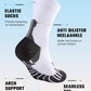 Compression Crew Running Socks: Athletic Socks for Men Women with Cushion,3 Pairs Work Hiking Basketball Sport Socks