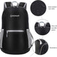 ZOMAKE Ultra Lightweight Hiking Backpack 20L, Packable Small Backpacks Water Resistant Daypack for Women Men(Black)