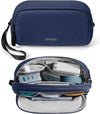 tomtoc Electronic Organizer Travel Case, Water Resistant Dual Compartment Tech Pouch Cable Organization Storage Bag for Charger, Cord, Phone, Hard Drive, Power Bank, Accessories Travel Essentials - Roamly