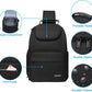 MOSISO Camera Sling Bag, DSLR/SLR/Mirrorless Camera Case Crossbody Photography Backpack with Tripod Holder&Removable Modular Inserts&PU Handle Compatible with Canon/Nikon/Sony, Black