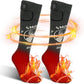 SNOW DEER Heated Socks Fast Charging,7.4V 3000mAh Electric Socks Foot Warmer,Hunting Outdoor Riding Camping Hiking Motorcycle Skiing Warm Winter Socks