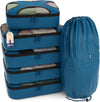 Shacke 6 Set Packing Cubes for Travel - Compression Packing Bags/Travel Organizer - Luggage Organizer Bags for Traveling - Travel Essentials for Women - Cruise Must Haves Packing List