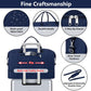 Weekender Bag for Women, Travel Duffel Bag Carry On Overnight Bag with Shoe Compartment Large Nylon Travel Weekend Tote Bag - Roamly