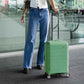 Traveler's Choice Pagosa Hardshell Expandable Luggage with Spinner Wheels, Green, 30-Inch Large
