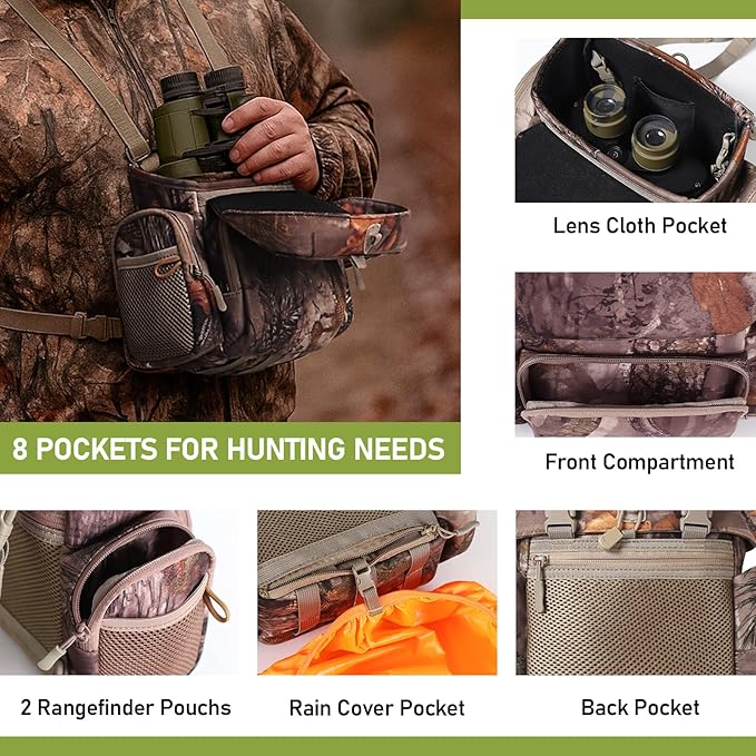 Large Capacity Silent Chest Bag