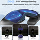 Sleep Mask with Headphones Bluetooth 5.4, TOPOINT 3D Eye Mask Blackout Breath Silk for Side Sleepers Women Men, Sleep Headphones Earphones HD Speaker Microphone for Travel Meditation Gift, CPAP Users