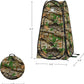 Wakeman Pop Up Changing Tent, 3.3 x 3.3 x 6.2ft, Camping Shower Tent for Portable Toilet Stall or Dressing Room with Carry Bag for Camping, Beach, or Tailgate, Polyester