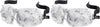 Bucky 40 Blinks No Pressure Printed Eye Mask for Travel & Sleep, Marble, One Size (Pack of 2)