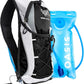 Water Buffalo Hydration Backpack - Lightweight Hydration Pack with 2L Water Bladder - Water Backpack for Hiking, Running, Biking, and Raves - Road Runner 12L Hydropack Backpack