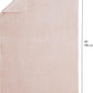 UGG Whitecap Plush Throw Blanket Fleece Lightweight Soft Throw for Couch or Bed Luxury Home Decor for Living Room Washable Hypoallergenic Blankets for Dorm Decor, 50-inch x 70-inch, Light Pink Quartz