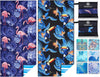 2 Pack Microfiber Lightweight Beach Towel Sand Free Quick Dry Absorbent Thin Compact Towels for Swimming Pool Camping Beach Accessories Large Easy Pack Travel Things for Vacation Essentials Gift