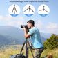 78" Porfessional Tripod for Camera, Victiv Aluminum Camera Tripod Monopod for DSLR, Spotting Scope,Telescope, Binoculars, Compact Heavy Duty Camera Stand for Photography Video Recording Travel