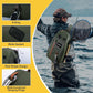 Goture Waterproof Fly Fishing Sling Pack, IPX8 840D TPU Fishing Sling Bag, 13L Tackle Backpack with Rod Holder,Airtight Zipper,Exhaust Valve,Adjustable Strap for Kayaking,Wadering,Hiking