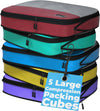 Large Compression Packing Cubes for Travel - 5 Pcs set of Packing Cubes Compression, Carry on Suitcase Organizer Bags - Travel Cubes Organizer Bags for Luggage - Roamly