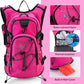 Hydration Backpack Pack with 2L Water Bladder 18L Hiking Backpack Women Men Lightweight Hydropack Insulated Daypack for Biking, Running, Festival - Roamly