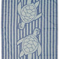 Turkish Beach Towel - 100% Organic Cotton - Soft, Quick-Dry, Sand Proof, Prewashed - Lightweight & Oversized for Beach, Pool, Yoga, Bath, Travel, Gym, Throw - Turtlebay (Navy)