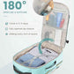 LOVEVOOK Travel Backpack for Women & Men 50L,Airline Approved Carry On Backpack Travel Essentials,TSA Carry on Luggage,Waterproof Personal Item Travel Bag,Suitcase with 3 Packing Cube,Mint green-Black