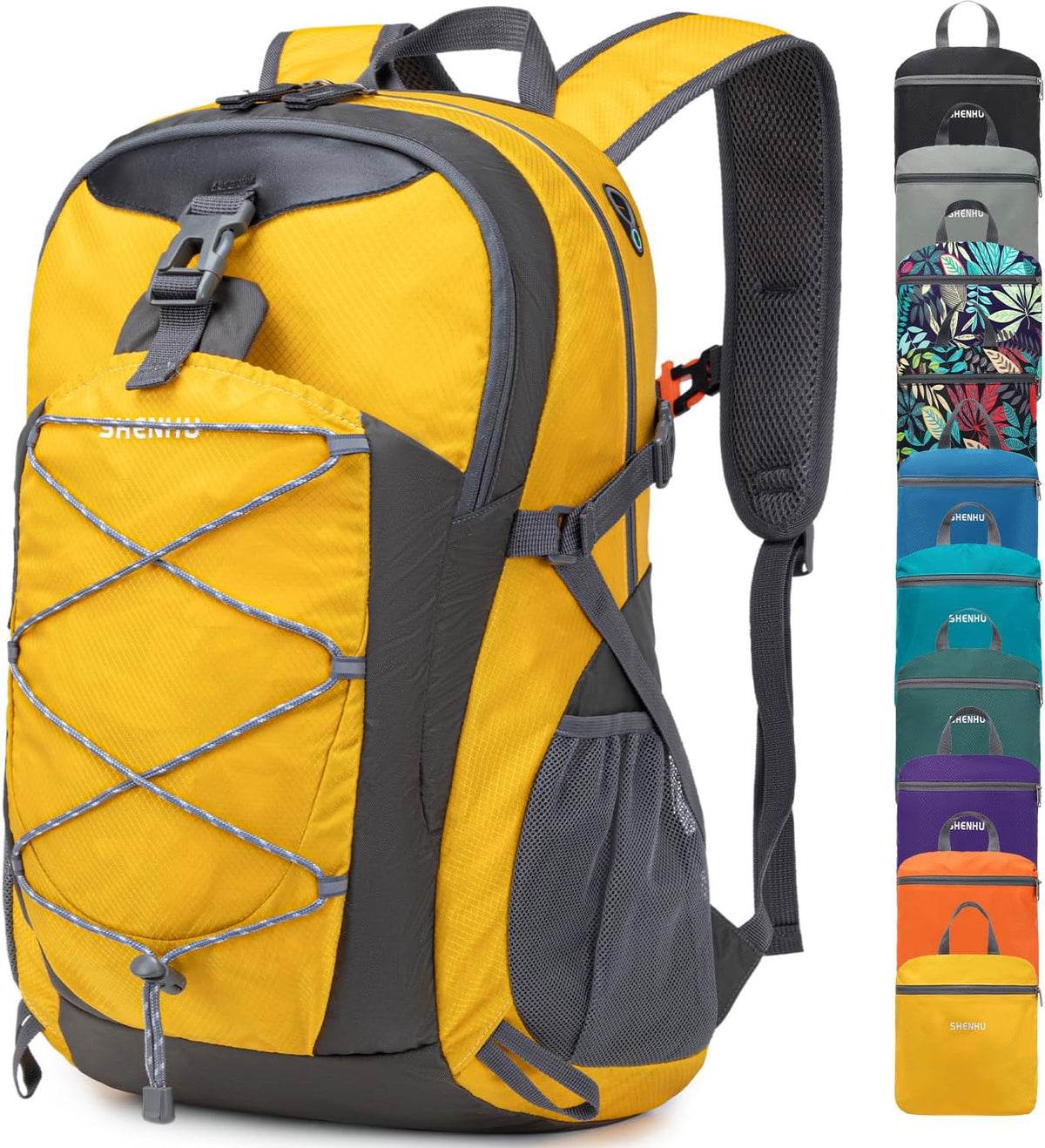 40L Hiking Backpack Lightweight Daypack Waterproof Travel Camping Backpack for Men Women Sport Packable - Roamly