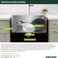 22 Inch Drop-In Kitchen Sink, SINKVINE 22" x 18" Stainless Steel Indoor and Outdoor Sink, Top Mount Deep Single Bowl Sink for Laundry, Wet Bar, RV, w/Drain Strainer, Bottom Grid, Roll-up Drying Unit